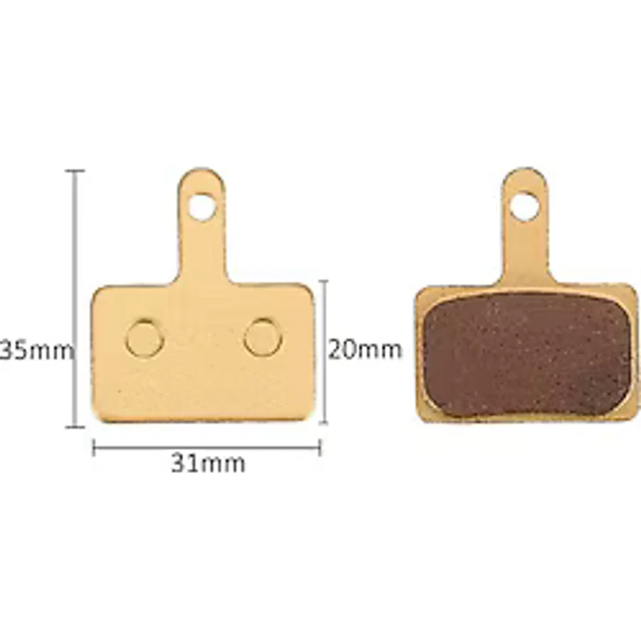 Bisiklet Hidrolik Mekanik Disk Kaliper Fren Balatası Shimano Model Bisiklet Balata