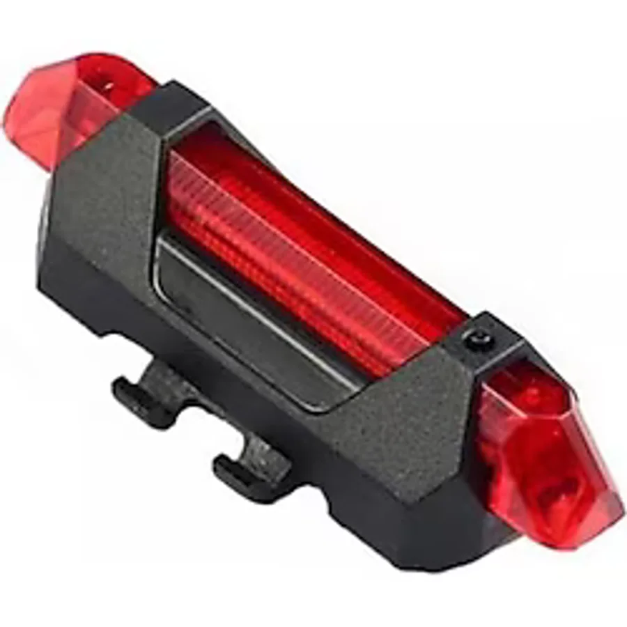 Bisiklet Işığı Led Stop Arka Ikaz Işık Lamba Usb Şarjlı 4 Mod Kırmızı