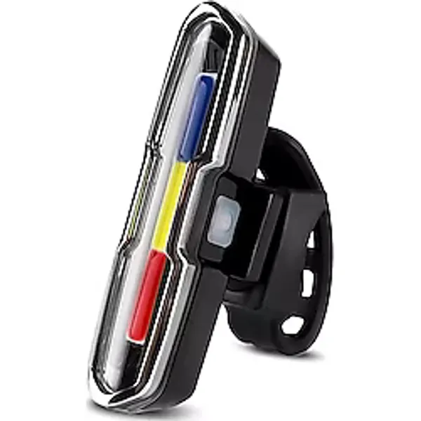 Bisiklet Led İkaz Uyarı Fener Mavi Kırmızı Beyaz Çakarlı Usb Şarjlı Stop Lambası