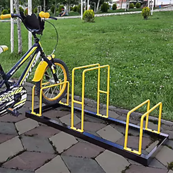 Bisiklet Park Yeri 3 Lü Bisiklet Park Demiri Üçlü Bisiklet Koyma Yeri (Üçlü)