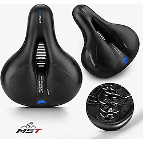 Bisiklet Sele Airzone Hava Kanallı Elastomer Yaylı Soft Doku A Kalite Bisiklet Selesi