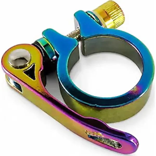 Bisiklet Sele Borusu Kelepçesi Mandallı Rainbow 31,8Mm ( 27,2 Sele Borusu Uyumlu) Oilslick