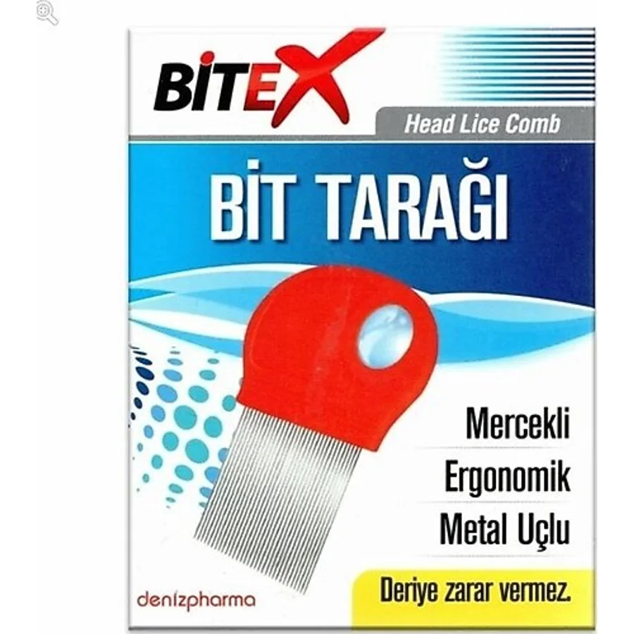Bitex Bit Tarağı Metal Mercekli