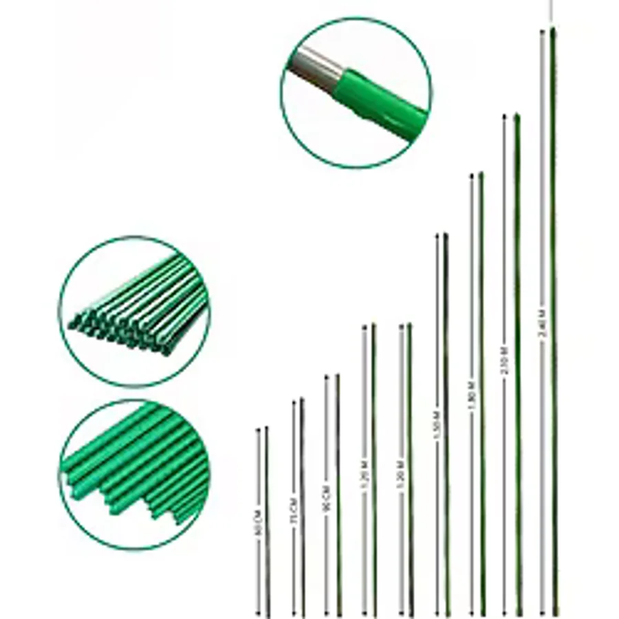 Bitki Destek Çubuğu 11 Mm 150 Cm 5 Adet