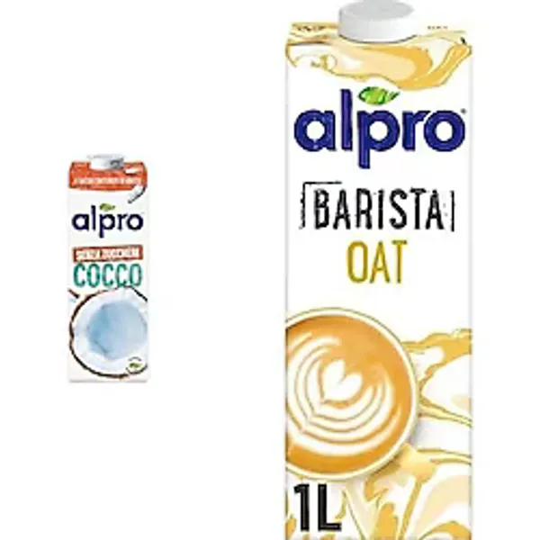 Bitkisel Içecek Seti (Şekersiz Hindistan Cevizi ve Barista Yulaf, 2 x 1 L)
