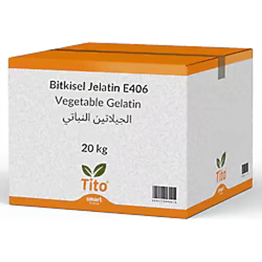 Bitkisel Jelatin E406 20 kg