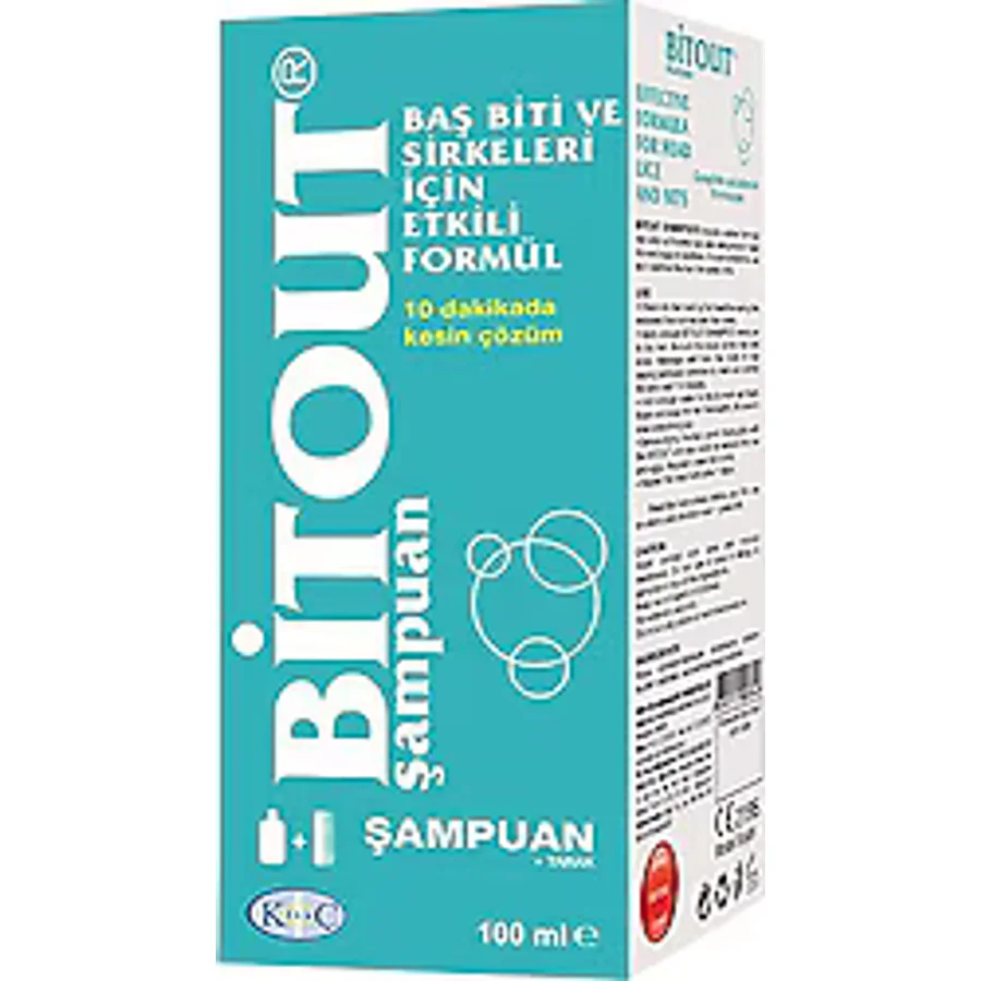 Bitout Bit ve Sirke Şampuanı 100 ml Tarak Hediyeli