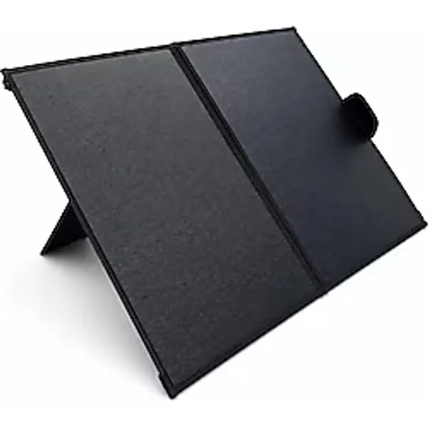 Bix 100W Katlanabilir Taşınabilir Solar Şarj Paneli USB-A Type-C DC Çıkışlı Power Station Uyumlu Outdoor Kamp Karavan Güneş Paneli Konnektör Kit Dahil
