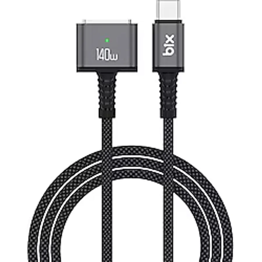 Bix BXM3C 140 W Type-C To Magsafe 3 Macbook Uyumlu Şarj Kablosu