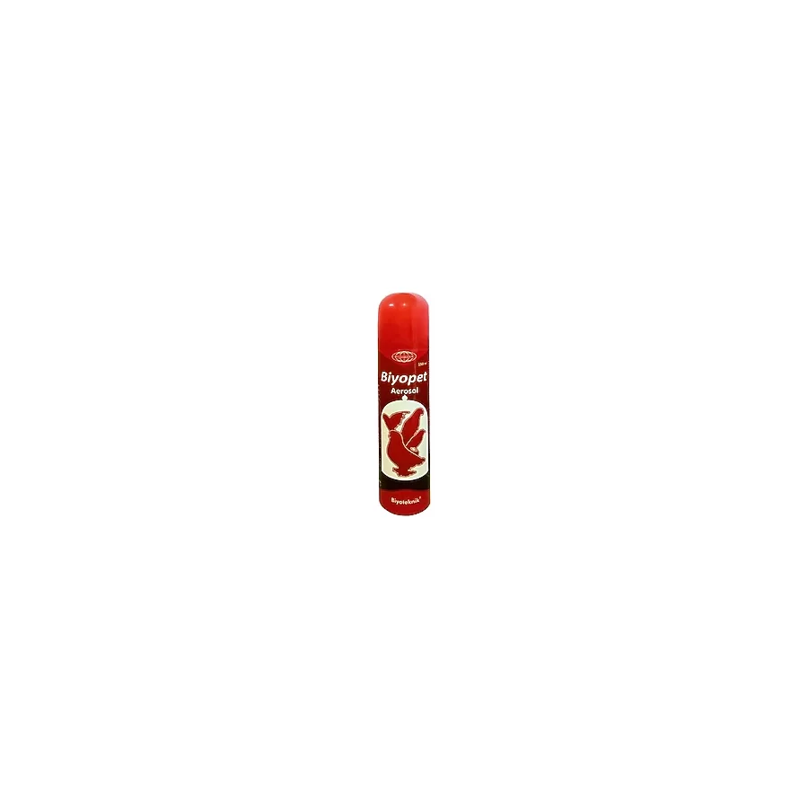 Biyopet Aerosol Kuş Parazit Spreyi (Kedi, Köpek ve kuş kafeslerinde bit, pire tarzı parazitlerden korunmak amaçlı etkili bir parazit spreyidir)