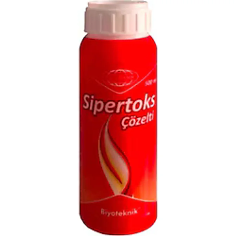 Biyoteknik Sipertoks 500 ml Çözelti Bit Pire Kene İlacı