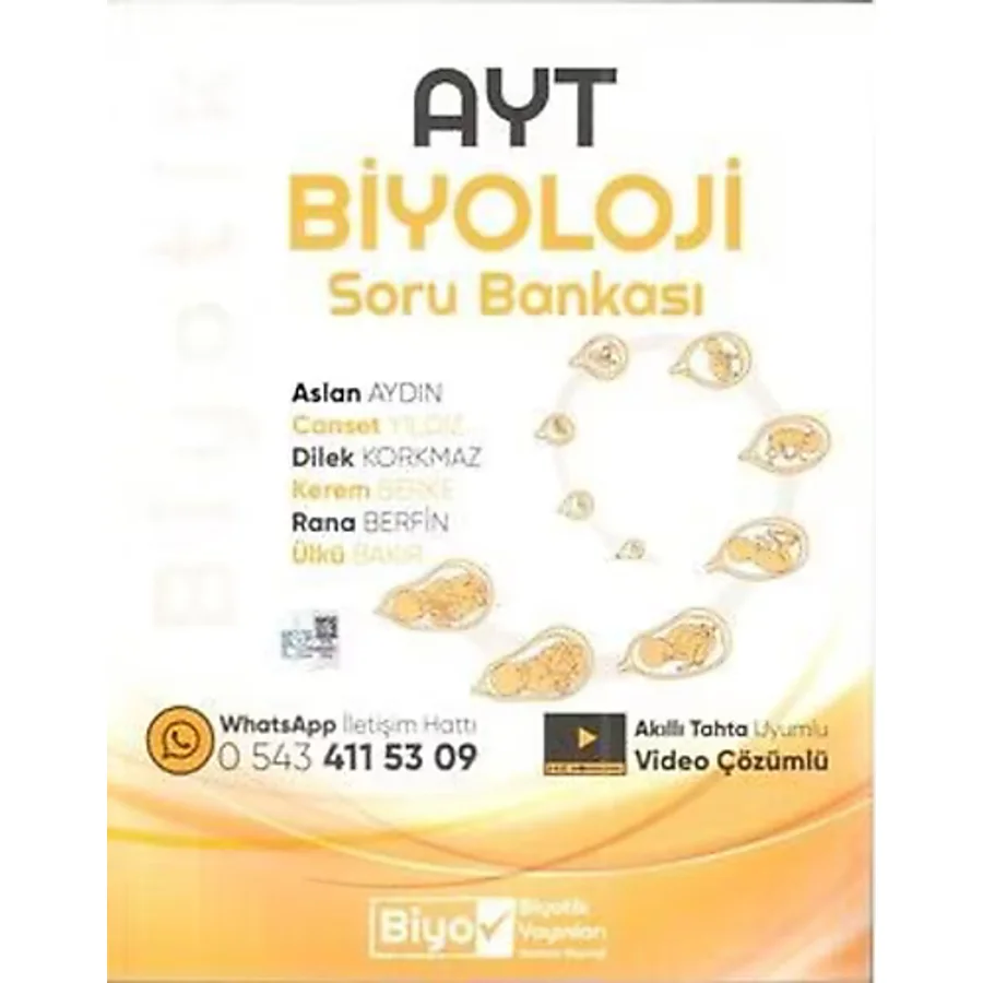 Biyotik Yayınları AYT Biyoloji Soru Bankası