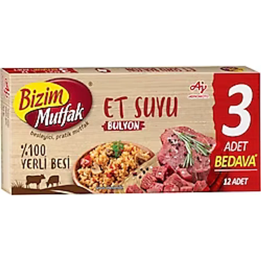 Bizim Mutfak Et Bulyon 12'li 120 gr