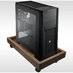 BK Gift Ahşap Hareketli Bilgisayar Kasa Taşıyıcı Stand