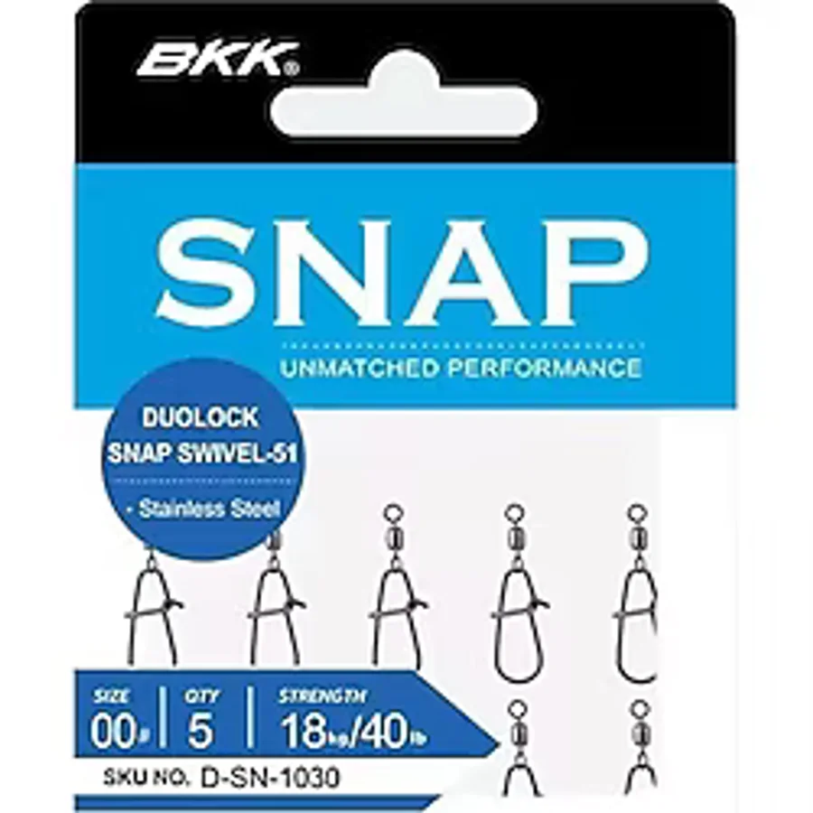 BKK Duolock Snap Swivel-51 Fırdöndü BKK-0