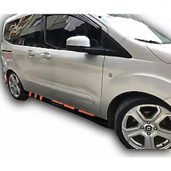 BKS Ford Tourneo Courier Yan Marşpiyel (Plastik)