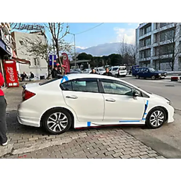 BKS Honda Civic Fb7 Custom Yan Marşpiyel (Plastik)