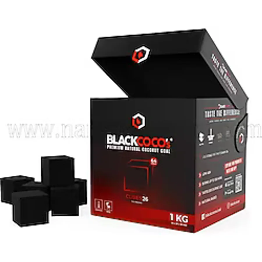 Black Coco's 26 mm Nargile kömürü 1 kg