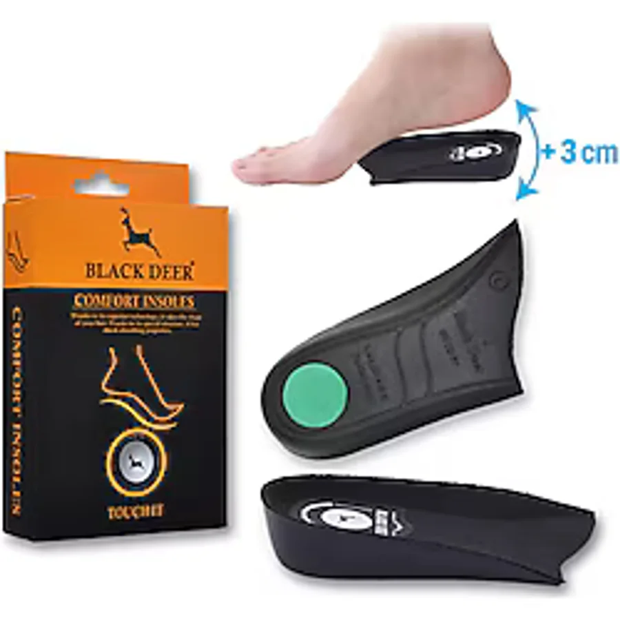 Black Deer Extender 3 Cm Siyah Boy Uzatıcı Tabanlık