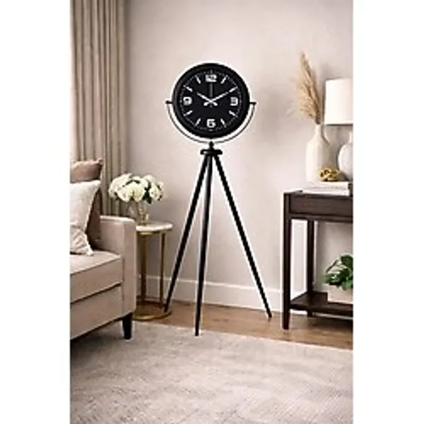 Black Legacy Tripod Ayaklı Saat Vitrin