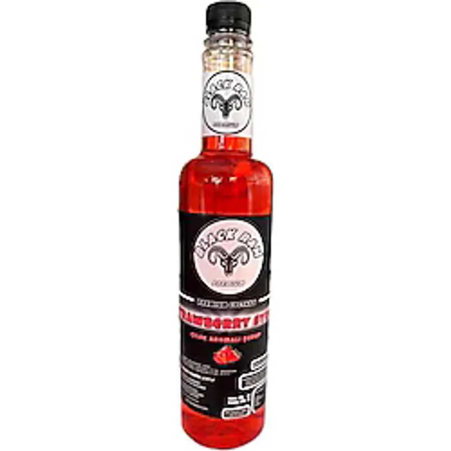 Black Ram Çilek Aromalı Kokteyl Şurubu 750 ml