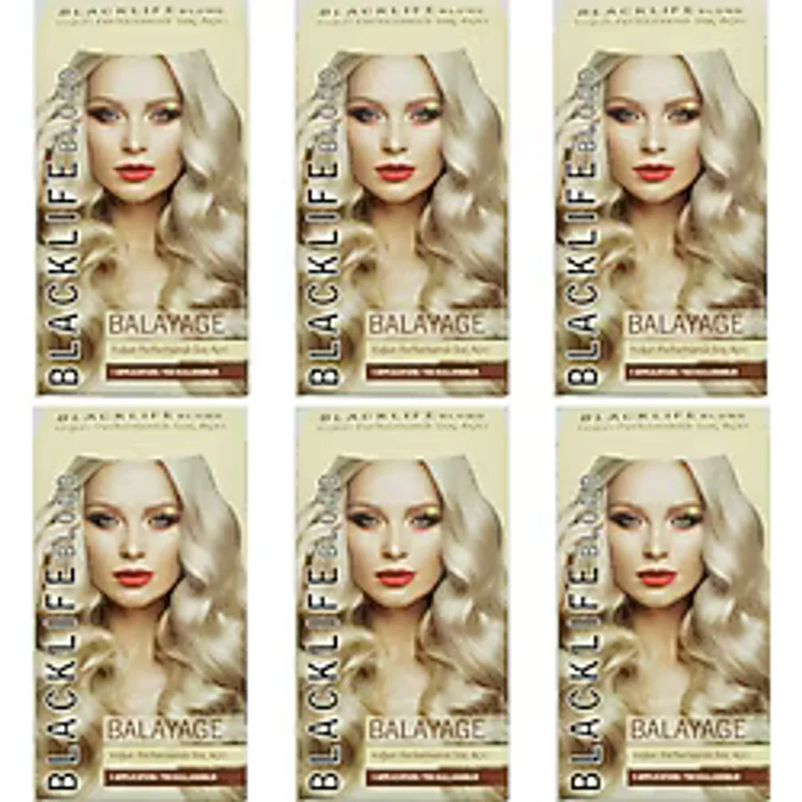 Blacklife Blond Balayage Yoğun Performanslı Saç Renk Açıcı 6 Adet