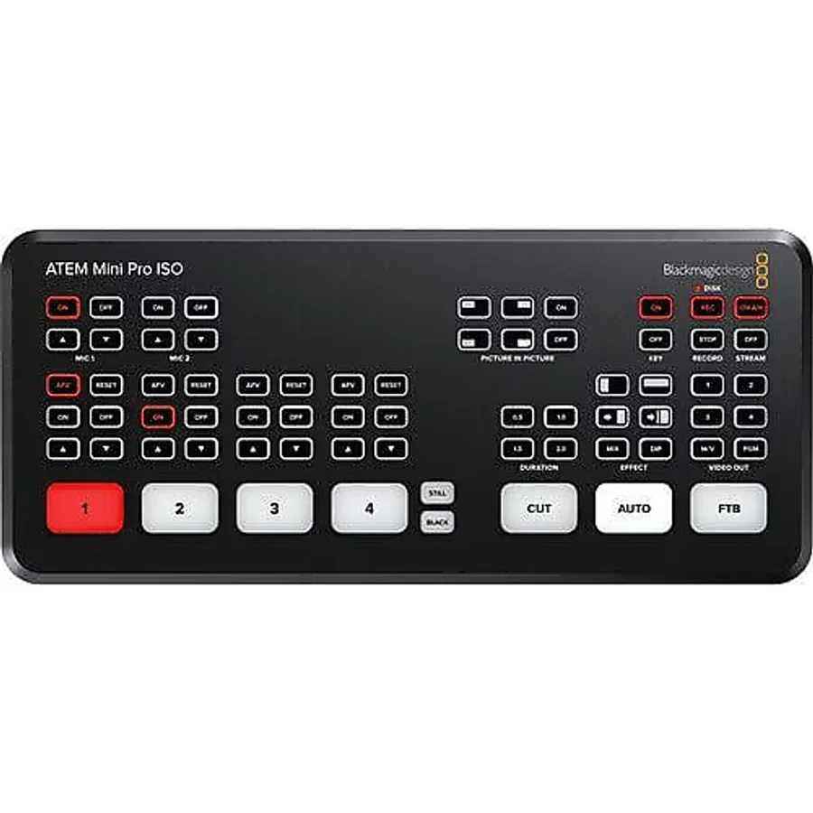 Blackmagic Design Atem Mini Pro ISO HDMI Canlı Yayın Switcher