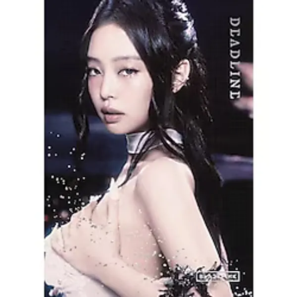 BLACKPINK 3. Mini Albüm [DEADLINE] Gümüş Versiyon - Fotoğraf Albümü + CD + Poster + Film Bileti + Fotoğraf Kartları, K-Pop Müzik Albümü (JENNIE)