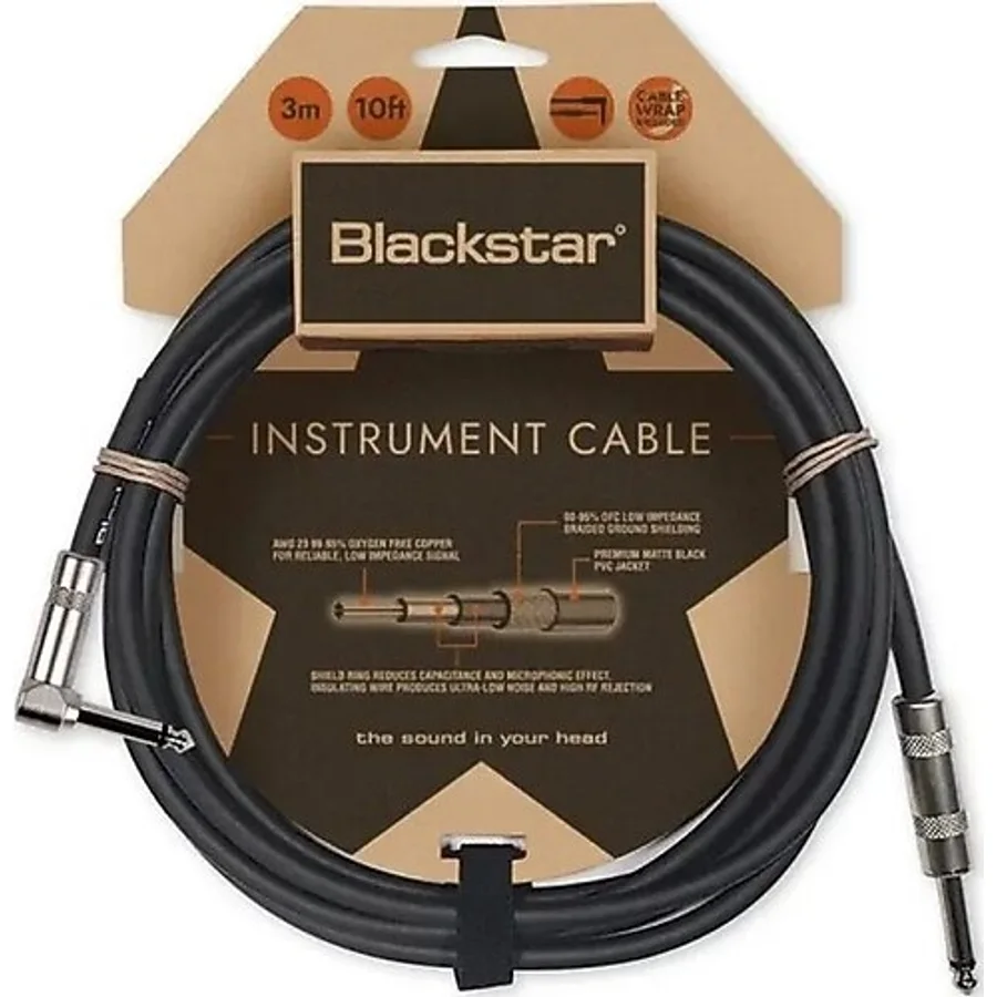 Blackstar Standard Str/ang Enstrüman Kablosu (3 m)