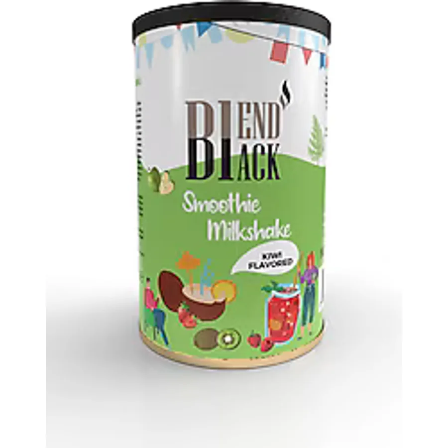 Blendblack Smoothie Milkshake Kiwi Flavored 500 gr Teneke