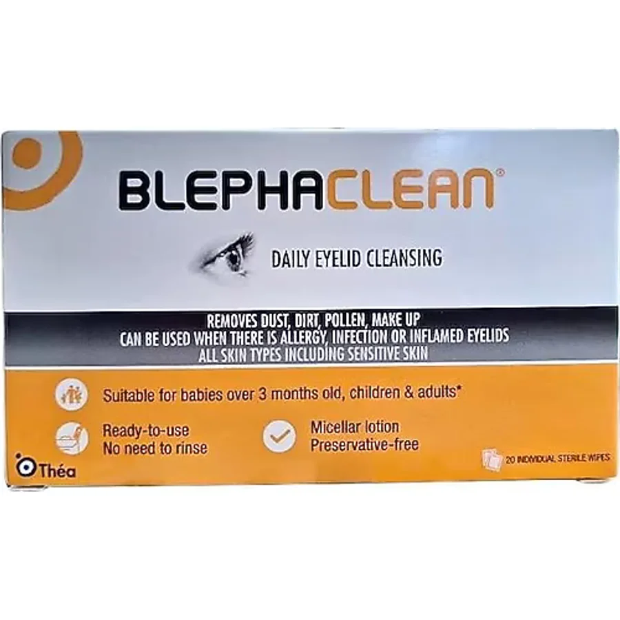Blephaclean Steril 20'li Göz Temizleme Mendili