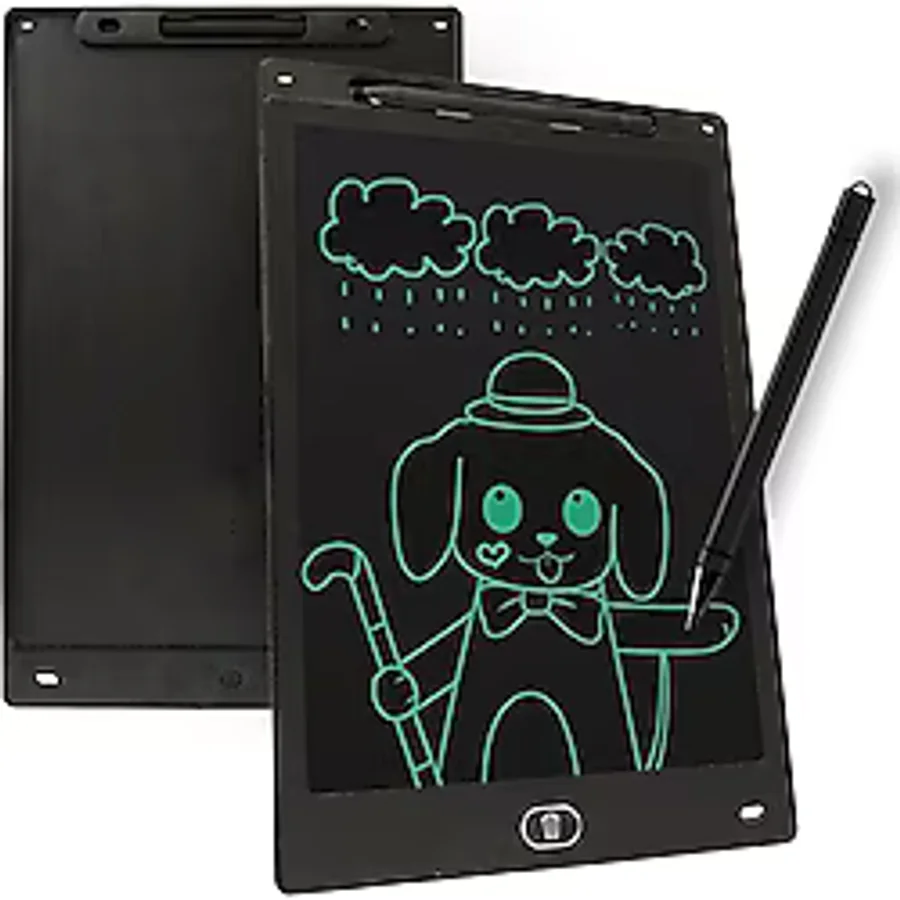 Blic 12" Büyük Boy Dijital Çocuk Yazı Tahtası Grafik Çizim Tableti LCD 12" Inc Ekran - Siyah