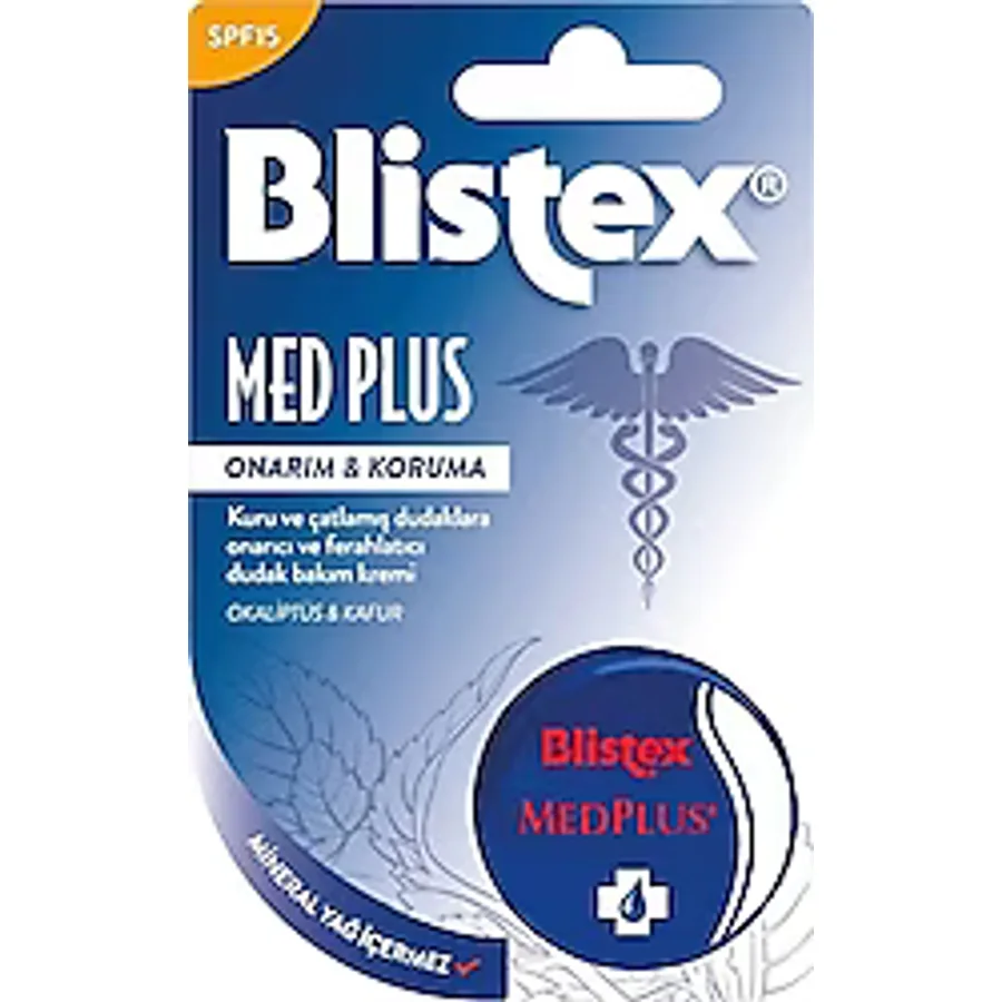 Blistex MedPlus Spf 15 Onarım & Koruma 7 gr Dudak Balmı