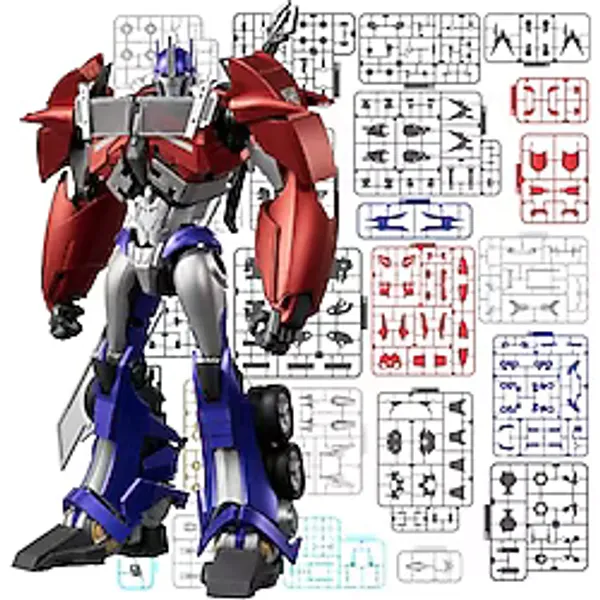 BLOKEES - Transformers - Action Edition 06 - Optimus Prime - Transformers: Prime - Model Kiti - Montaj Gerekli - 14+