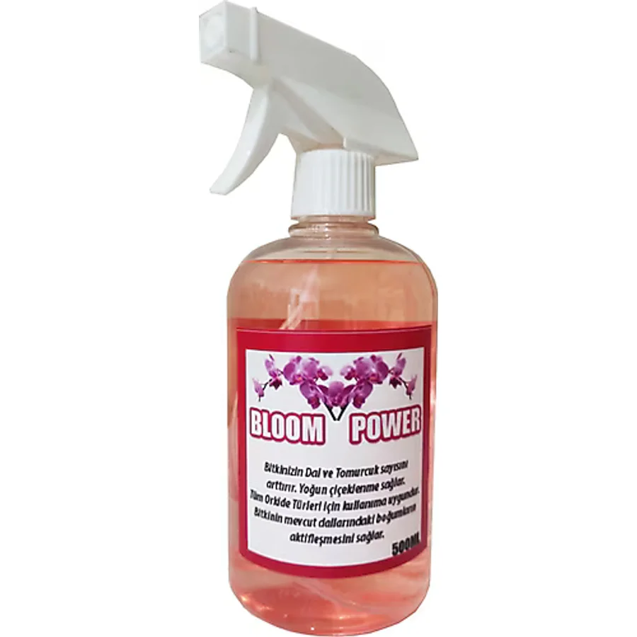 Bloom Power Orkide Ve Tüm Süs Bitkileri İçin En Iyi Çiçek , Dal Ve Tomurcuk Gelişim Desteği 500 ml
