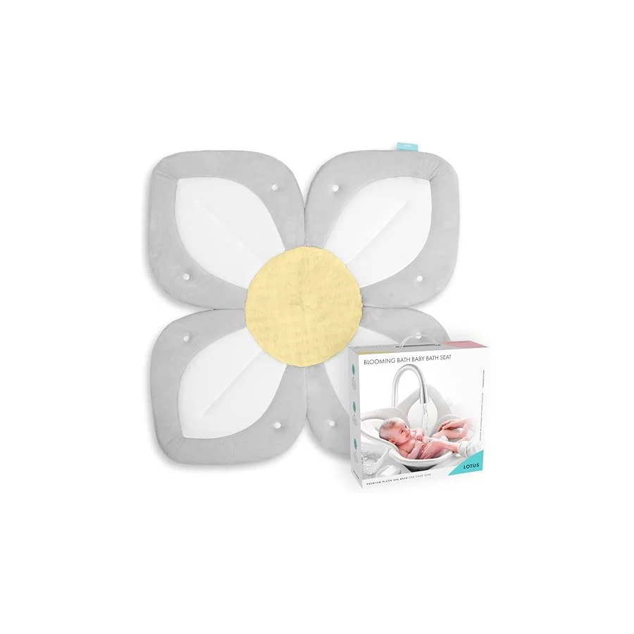 Blooming Bath Lotus - Bebek Banyosu (Gri/Açık Sarı)