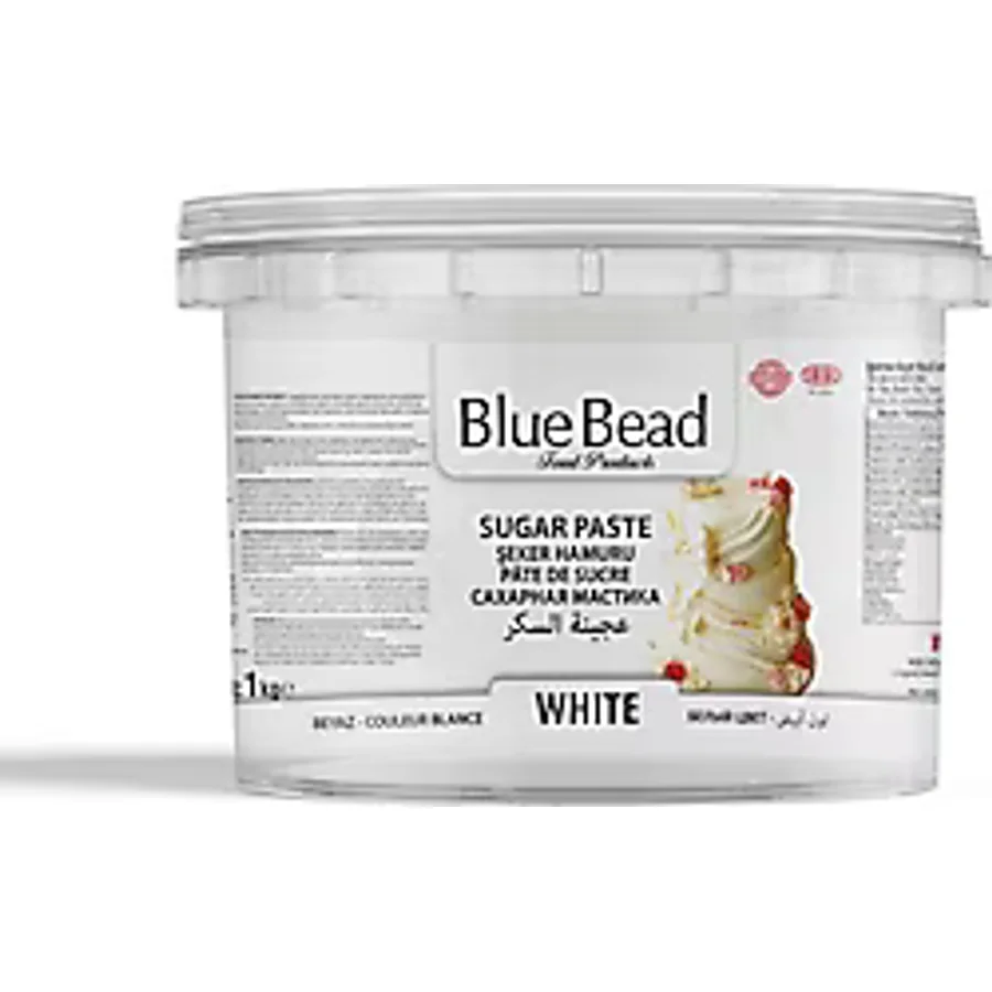 Blue Bead Beyaz Şeker Hamuru 1 kg