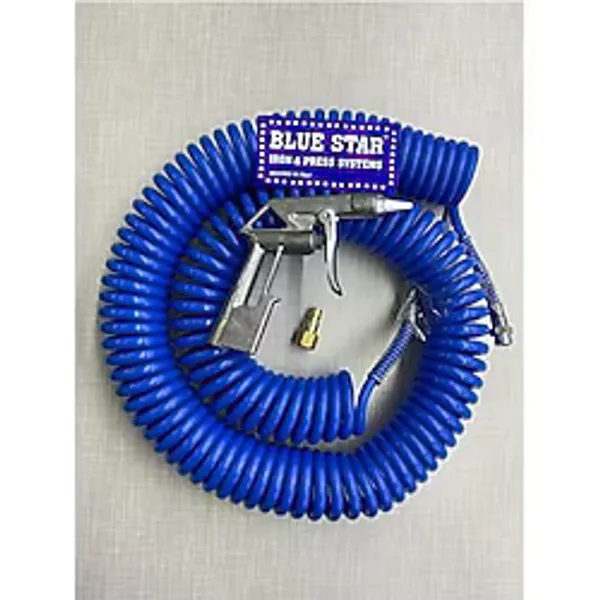 Bluestar Hava Kompresör Spiral Hava Hortumu Tabancası Ucu 15 m, 0904komp