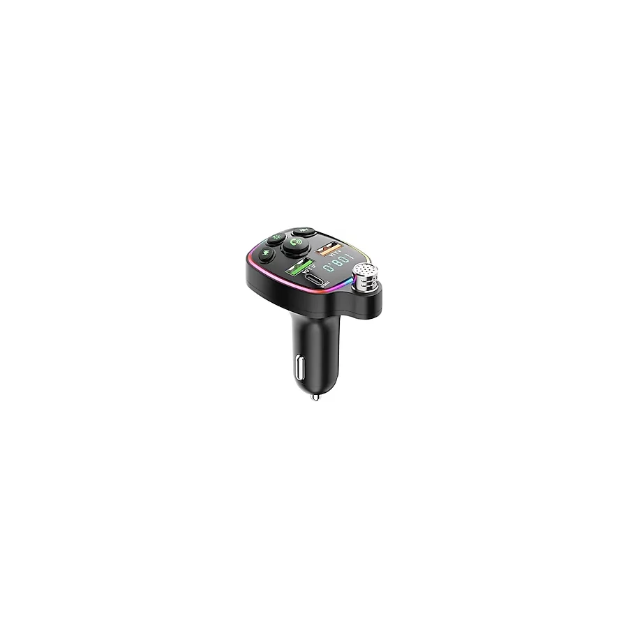 Bluetooth 5.0 Fm Transmitter Çift Usb 3.1a Pd Hızlı Şarj