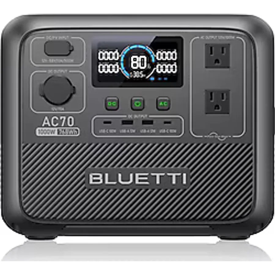 Bluetti AC70P 768 Wh 1000 W Taşınabilir Güç Kaynağı