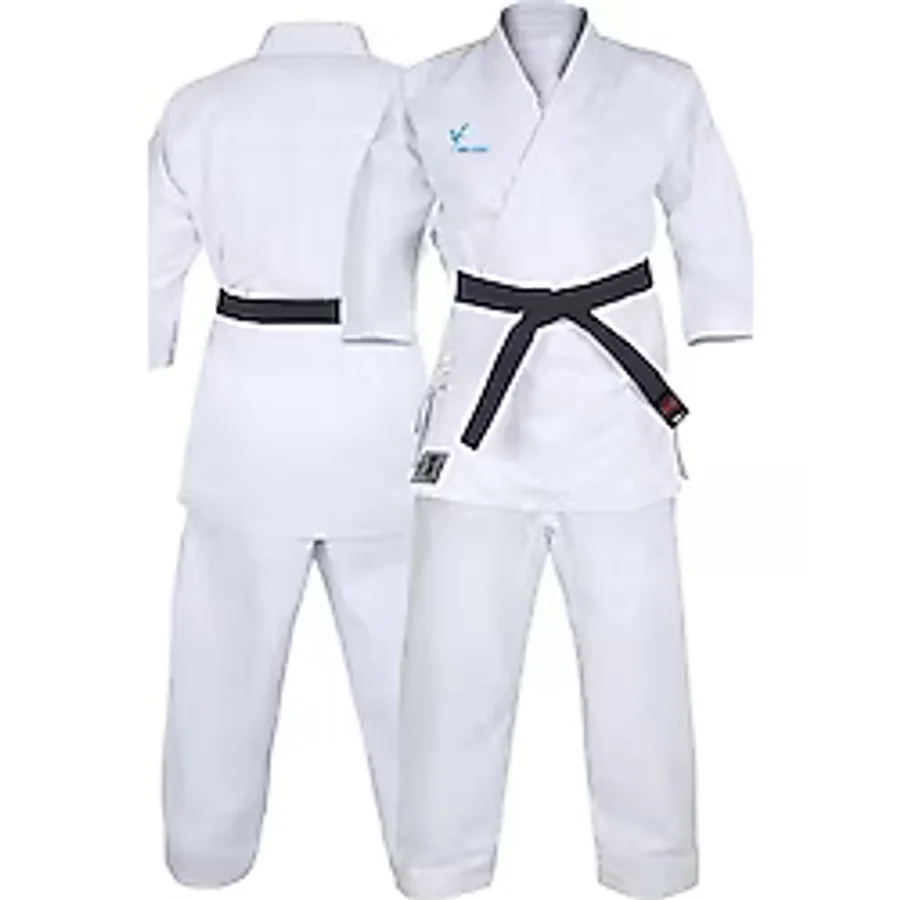 Bluu Karate Kumite Elbisesi Alpaka Karate Elbisesi (130)