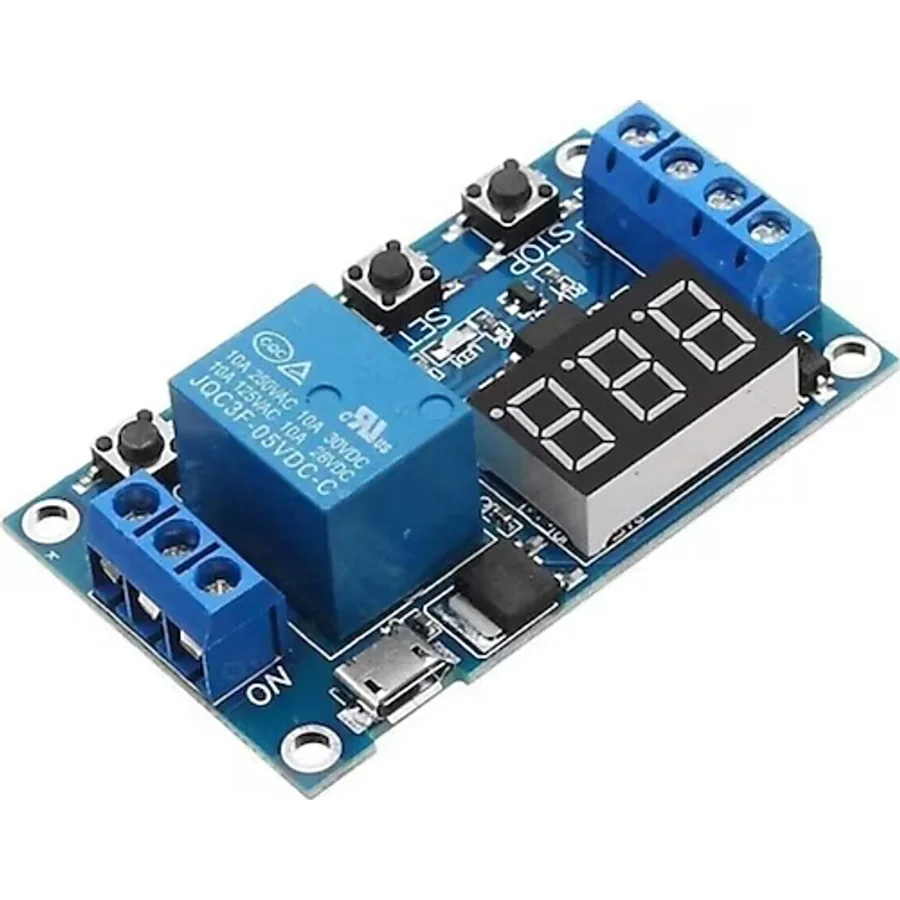 BMK Zamanlayıcı Kuluçka Makinasında Viyol Zamanlama Zaman Ayarlı Röle Tetiklemeli Arduino