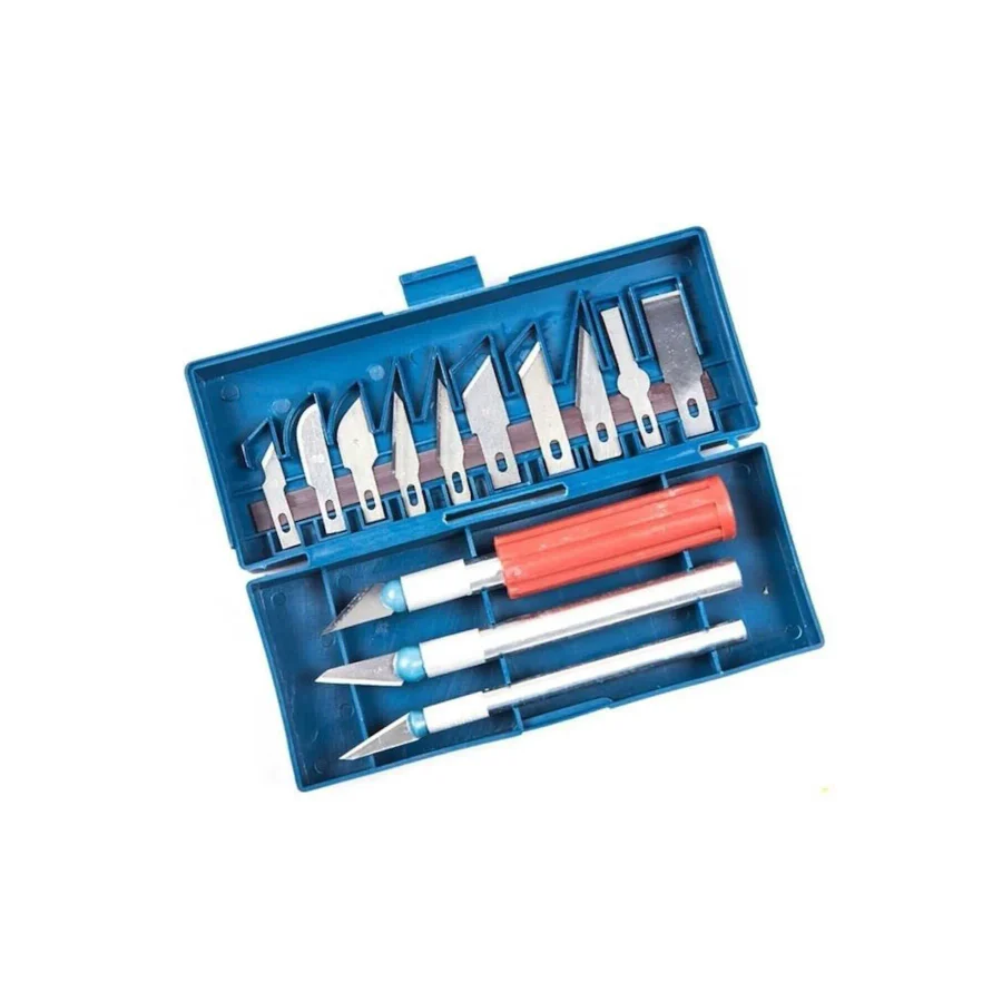 BN5 Hobi Gravür Ahşap Oyma Şekil Verme Maket Bıçak Neşter Seti