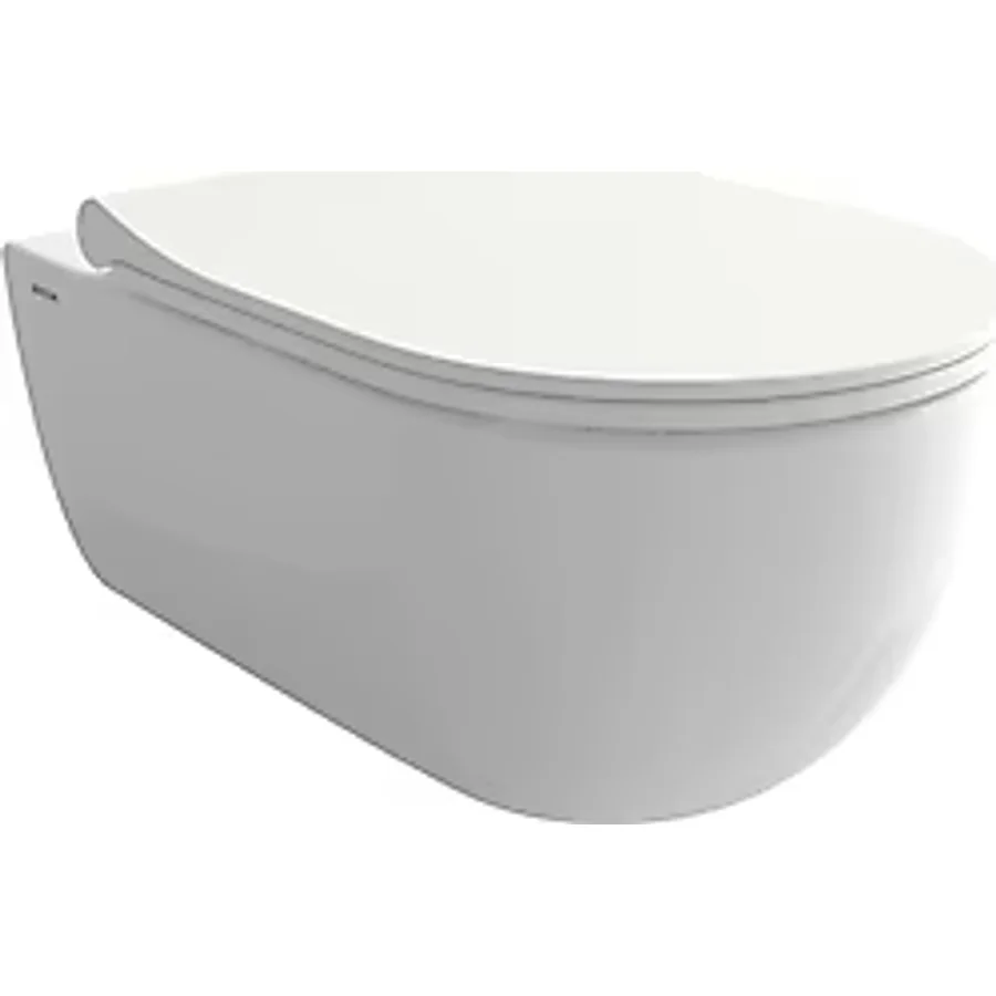 Bocchi V-Tondo Rimless 1416-001-0128 Parlak Beyaz Asma Klozet
