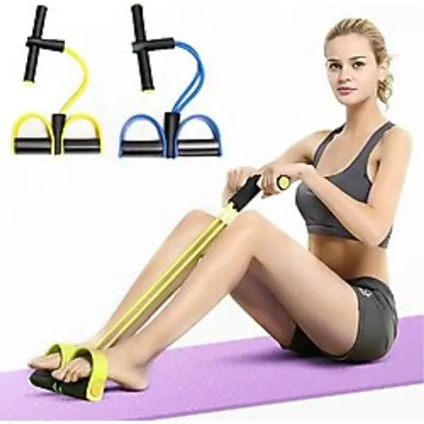 Body Trimmer Egzersiz Aleti El Ayak Direnç Yayı Lastiği Spor Fitn