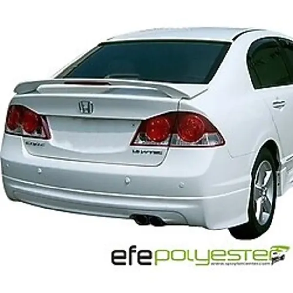 Bodykit Center Honda Civic Fd6 2007-2011 Arka Tampon Eki Boyasız