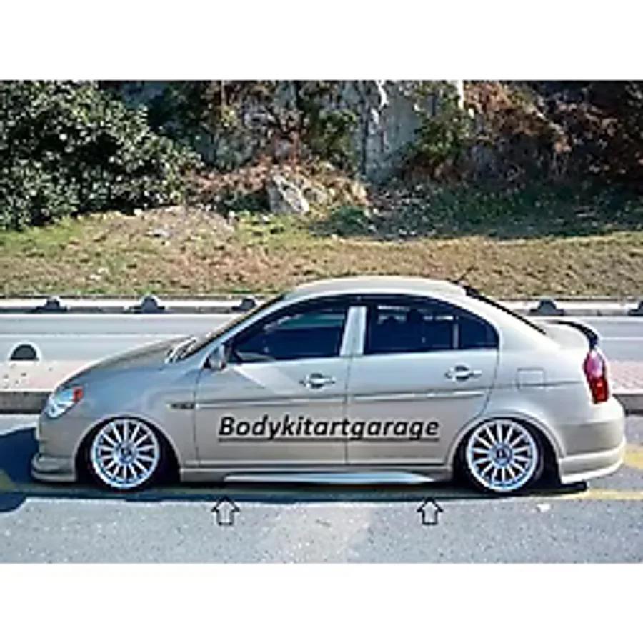Bodykitartgarage Accent Era Gt Marşpiyel Takımı Fiberglass Boyasız