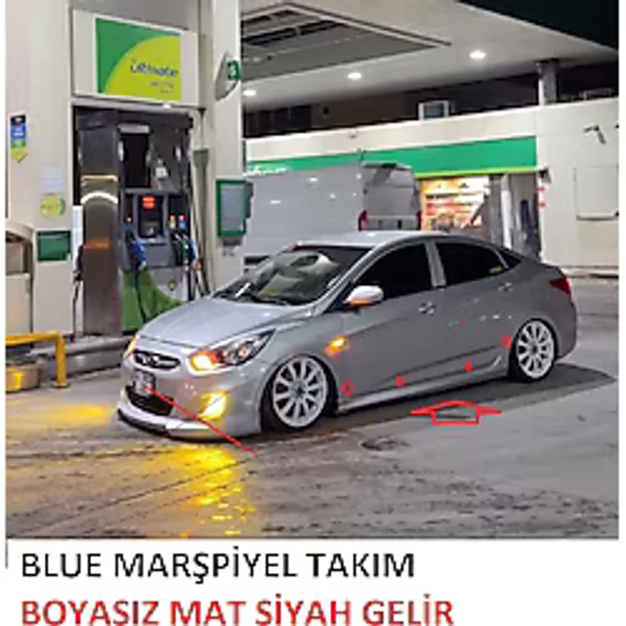 Bodykitartgarage BLUE FULL SET(BOYASIZ)FİBERGLASS