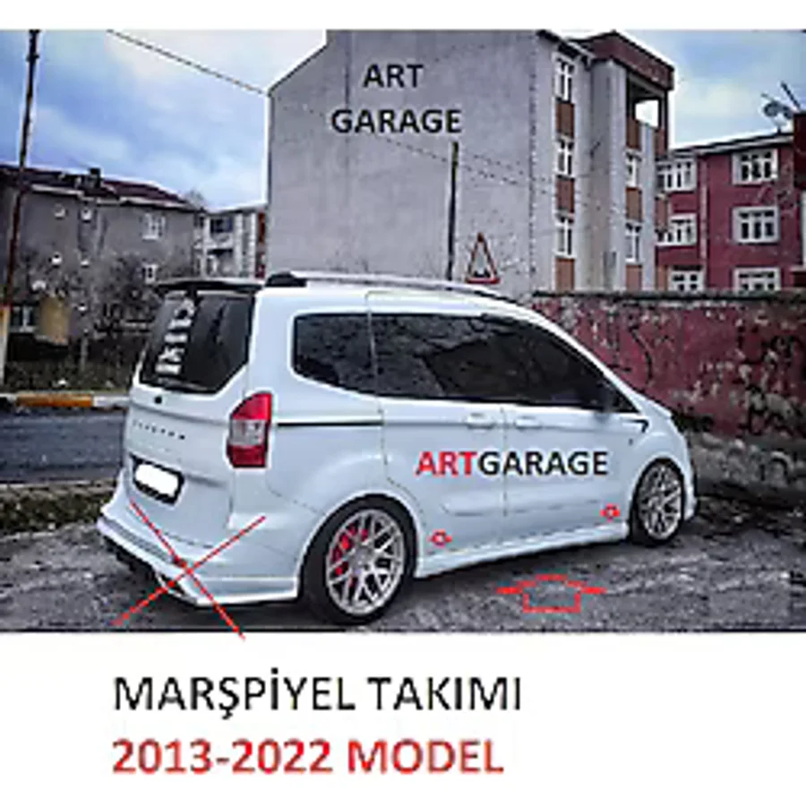 Bodykitartgarage COURIER MARŞPİYEL TAKIM(BOYASIZ)FİBERGLASS