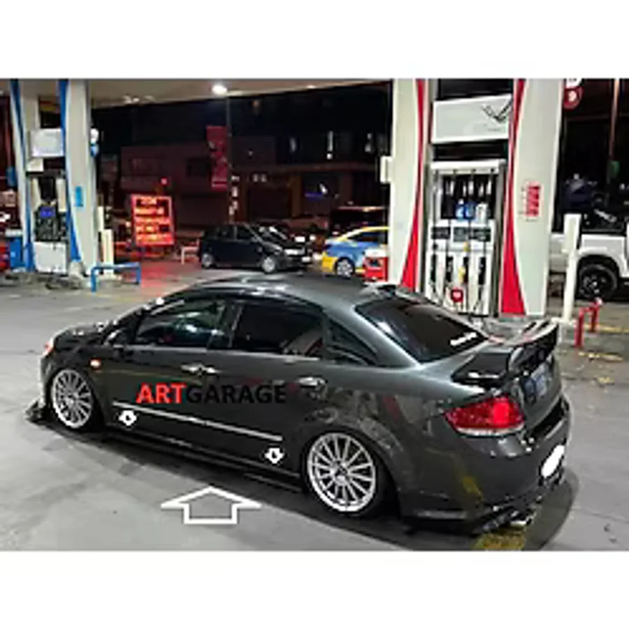 Bodykitartgarage Fiat Linea M-marşpiyel Takımı-fiberglass-boyasız